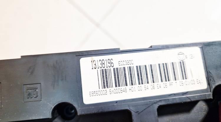 Bedienelement für Klimaanlage Opel Vectra, C 2002.04 - 2005.10 13138196, ecc3200