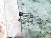 Seitenscheibe - Vorne Rechts Opel Zafira, B 2005.07 - 2008.01 as2,