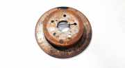 Bremsscheibe Hinterachse Toyota Corolla Verso, III 2004.05 - 2007 neventiliuojamas,