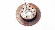 Bremsscheibe Hinterachse Volkswagen Golf, V 2003.10 - 2008.10 neventiliuojamas, BKG