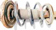 Fahrwerksfeder vorne Nissan Primera, P12 2002.01 - 2008.12 Gebraucht,
