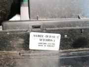 Bedienelement für Klimaanlage Toyota Corolla Verso, III 2004.05 - 2007 559020F010C, 55902-0F010-C 5F030D5J