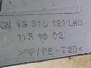 Windlauf Wischerabdeckung Opel Astra, J 2009.12 - 2015.06 13315191LHD, 13 315 191 LHD 115 46 82 1154682