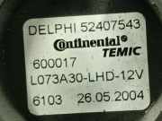 Gebläsemotor Opel Astra, H 2004.03 - 2009.12 52407543, 52407543 600017 L073A30-LHD-12V 6103 L073A30LHD12V