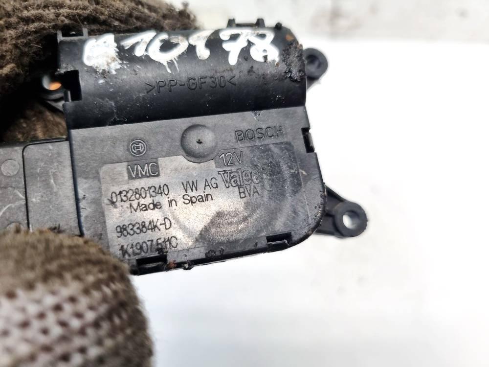 Stellmotor Lüftung Volkswagen Touran, 2003.01 - 2006.10 1K1907511C, 0132801340