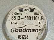 Lautsprecher MINI Mini 2000.1 - 2006.12 65136801101R, 6513-6801101.R 147240-10 03J298 14724010