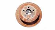 Bremsscheibe Hinterachse Subaru Impreza, 2009.06 - 2011.06 facelift neventiliuojamas,