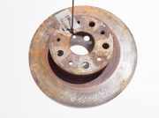 Bremsscheibe Hinterachse Alfa-Romeo 166 1998.09 - 2003.10 neventiliuojamas,