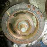 Riemenscheibe Kurbelwelle Honda Civic, 2006,01 - 2011.01 Gebraucht ,