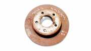 Bremsscheibe Hinterachse Mazda 3, BK 2003.10 - 2009.06 neventiliuojamas,