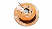 Bremsscheibe Hinterachse Subaru Legacy, BL, BP 2003.09 - 2009.12 neventiliuojamas,
