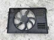Kühlerlüfter Lüftermotor Skoda Octavia, II 2009.03 - 2012.06 facelift 1K0121205AC,1K0121207BA