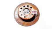 Bremsscheibe Hinterachse Volkswagen Golf, V 2003.10 - 2008.10 neventiliuojamas, BGU