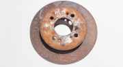 Bremsscheibe Hinterachse Hyundai i10, I PA 2007.10 - 2010.06 neventiliuojamas,