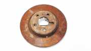 Bremsscheibe Hinterachse Audi A5 (8T8F), 2007.06 - 2012.06 neventiliuojamas,