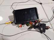 Monitor Navigations Zeit Uhr Volkswagen Golf, V 2003.10 - 2008.10 Gebraucht , BKC