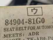 Sicherheitsgurt - Hinten Rechts Suzuki Ignis 2000 - 2006 8490481G00, 84904-81G00