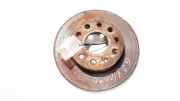 Bremsscheibe Hinterachse Volkswagen Touran, 2003.01 - 2006.10 neventiliuojamas,