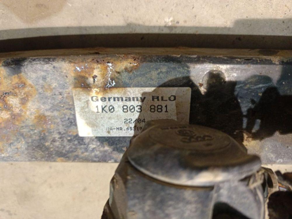 Anhängerkupplung Volkswagen Golf, V 2003.10 - 2008.10 1K0803881, 1K0 803 881 BKG