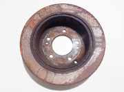 Bremsscheibe Hinterachse Hyundai Tucson, I 2004.08 - 2009.06 neventiliuojamas,