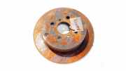Bremsscheibe Hinterachse Toyota Yaris, I (XP10) 2003.03 - 2005.09 facelift neventiliuojamas,