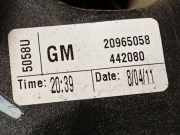 Bremspedal Opel Insignia A, 2008.01 - 2013.01 50580U, 50580U 20965058 442080