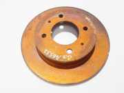 Bremsscheibe Hinterachse Hyundai Elantra, 2000.06 - 2006.07 neventiliuojamas,