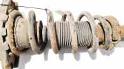 Fahrwerksfeder Hinterachse Nissan Primera, P12 2002.01 - 2008.12 Gebraucht,