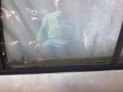 Seitenscheibe - Hinten Linke Mazda 323F, 1998.09 - 2004.05 Gebraucht ,