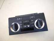 Bedienelement für Klimaanlage Audi A3, 8P 2003.05 - 2005.06 8p0820043d, 412206018011