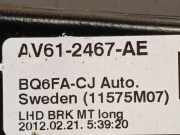 Bremspedal Ford C-MAX, 2011.01 - 2019 AV612467AE, AV61-2467-AE