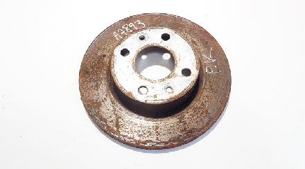 Bremsscheibe Fiat Punto, 1999.09 - 2005.10 neventiliuojamas,