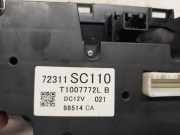 Bedienung Heizung 72311SC110 Subaru Impreza III (GH/GR) Schrägheck 5-drs 2.0D AWD (EJ20Z) 2009-05