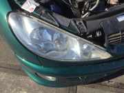 Scheinwerfer Rechts Peugeot 206 CC (2D) Cabrio 1.6 16V (TU5JP4(NFU)) 2003-03