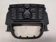 Radio Bedienungselemente 13346047 Opel Meriva (B) Großraumlimousine 1.4 Turbo 16V Ecotec (B14NET(Euro 6)) 2011-02