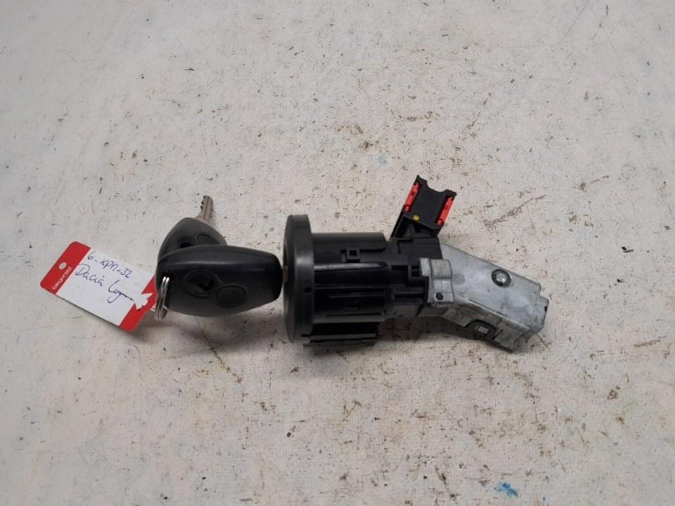 Zündschloss + Schlüssel 487006886R Dacia Logan MCV II/III/Sandero Wagon Kombi 0.9 TCE 12V (H4B-412) 2014-10