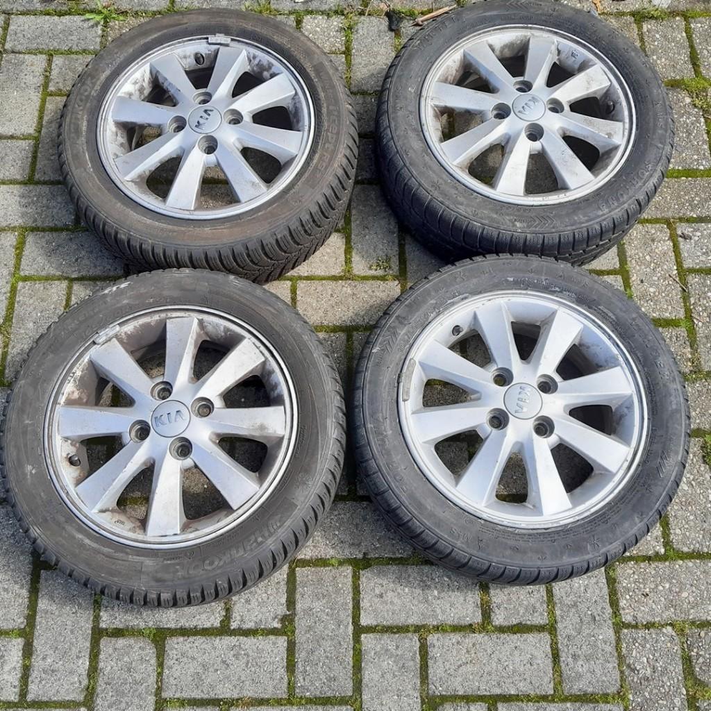 Räder Set Kia Picanto (TA) Schrägheck 1.0 12V (G3LA) 2013 Bild Räder Set Kia Picanto (TA) Schrägheck 1.0 12V (G3LA) 2013