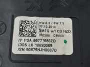 Radio Bedienungselemente 96777660ZD Peugeot 308 SW (L4/L9/LC/LJ/LR) Kombi 5-drs 1.6 BlueHDi 120 (DV6FC(BHZ)) 2014-11