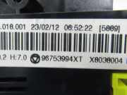 Bedienung Heizung 96753994XT Citroën C3 (SC) Schrägheck 5-drs 1.6 HDi 16V 92 (DV6DTED/EU5(9HP)) 2012-06