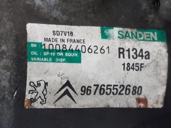 Klima Pumpe 9676552680 Citroën Jumper (U9) Ch.Cab/Pick-up 2.2 HDi 150 Euro 5 (P22DTE(4HJ)) 2012-09 Bild Klima Pumpe 9676552680 Citroën Jumper (U9) Ch.Cab/Pick-up 2.2 HDi 150 Euro 5 (P22DTE(4HJ)) 2012-09