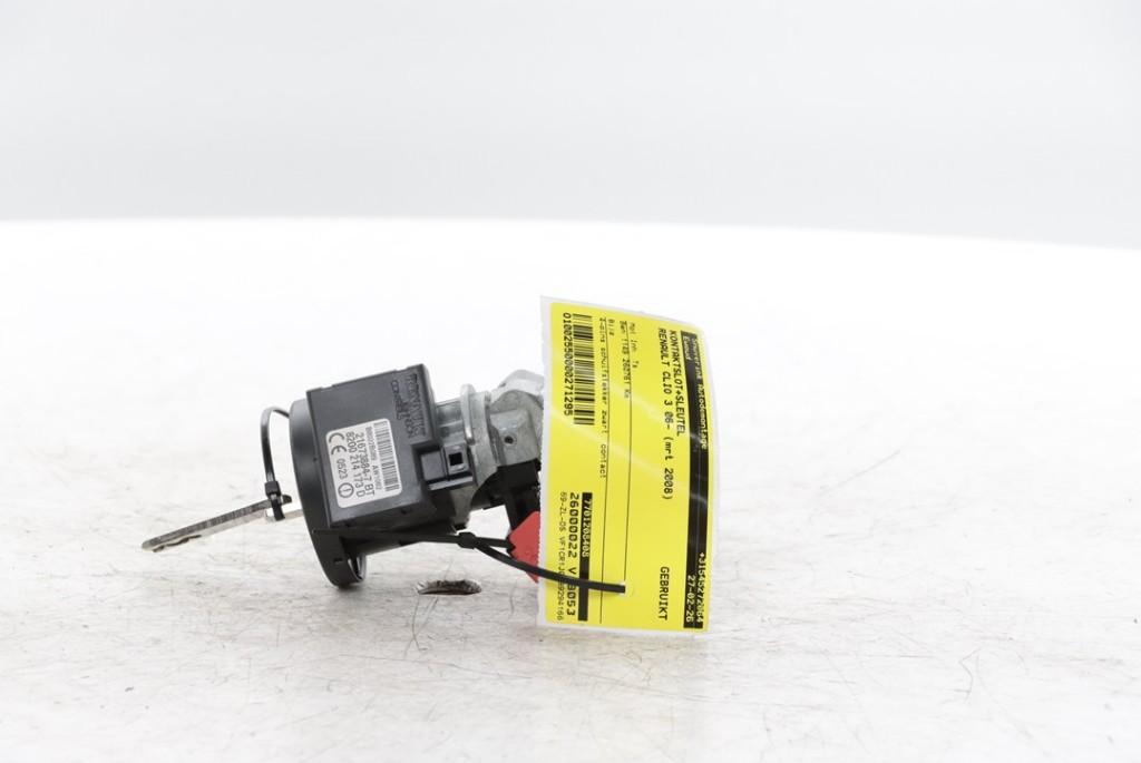 Zündschloss + Schlüssel 487002147R Renault Clio III (BR/CR) Schrägheck 1.2 16V 75 (D4F-740) 2008-03