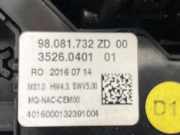 Radio Bedienungselemente 98081732ZD Peugeot Expert (V1/VA/VB/VE/VF/VT/VY) Van 2.0 Blue HDi 120 16V (DW10FE(AHK)) 2017-01