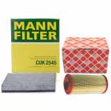FEBI BILSTEIN Luftfilter 21108 MANN-FILTER Filter, Innenraumluft CUK 2545
