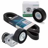 Schaeffler INA Umlenk-/Führungsrolle, Keilrippenriemen 532 0401 30 DAYCO Keilrippenriemen 7PK2418 FEBI BILSTEIN Riemenspanner, Keilrippenriemen 22776