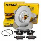 TEXTAR Bremsscheiben + Bremsbeläge + Sensor BMW F22 F23 F30-34 F32-36 ohne M-Technik vorne