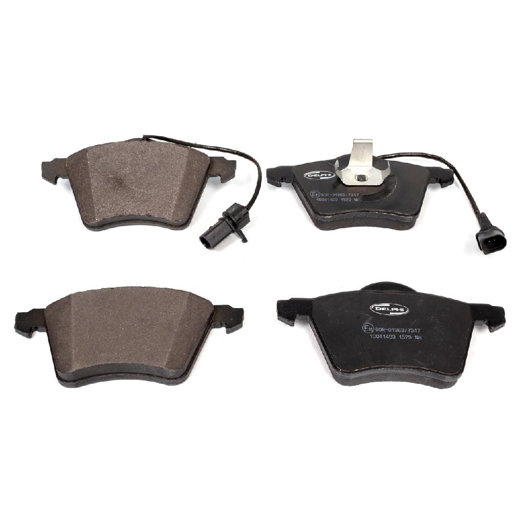 DELPHI Bremsscheibe BG3696 + Bremsbelagsatz, Scheibenbremse LP1529