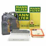 MANN Filterset + 7L ORIGINAL 5W30 MB 229.51 Motoröl MERCEDES W205 C257 W213 X/C253 M264