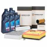 HIRSCHER Filterset 4-tlg + 5L CASTROL 5W30 Motoröl BMW F20 F21 F22 F23 F30-34 F32-36 N47