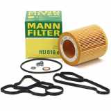 MANN Ölfilter + Dichtungen Ölfiltergehäuse Ölkühler für BMW N50 N52 N53 N54 N55