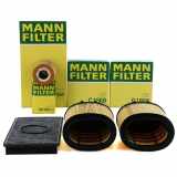 MANN-FILTER Luftfilter C 1869 + Ölfilter HU 9001 x + Filter, Innenraumluft CUK 3360